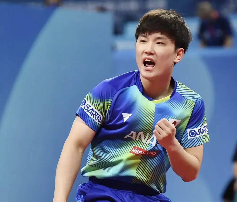 法国乒乓球队绝地反击瑞典乒乓球队，张本智和送出助攻的简单介绍