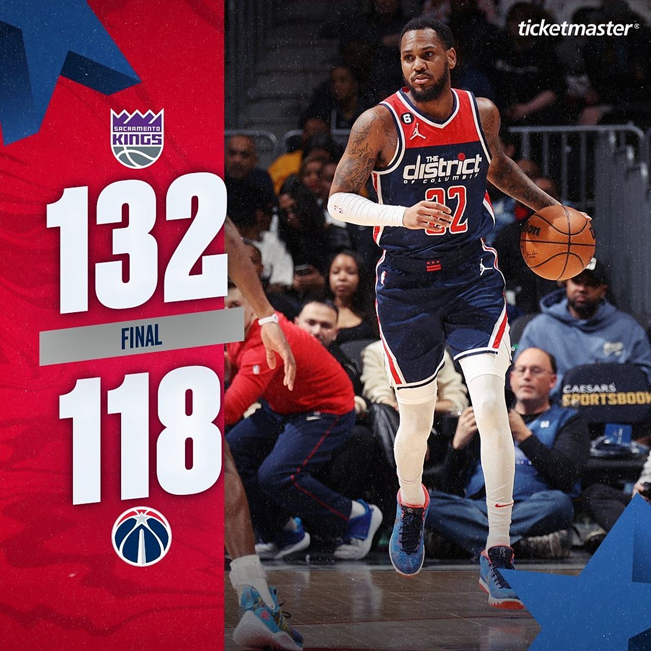 关于奇才强势猛龙，萨博尼斯关键制胜的信息