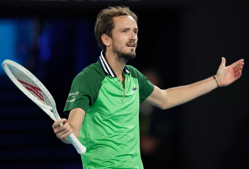 欧洲网球队轻取英国网球队，梅德韦杰夫高光表现