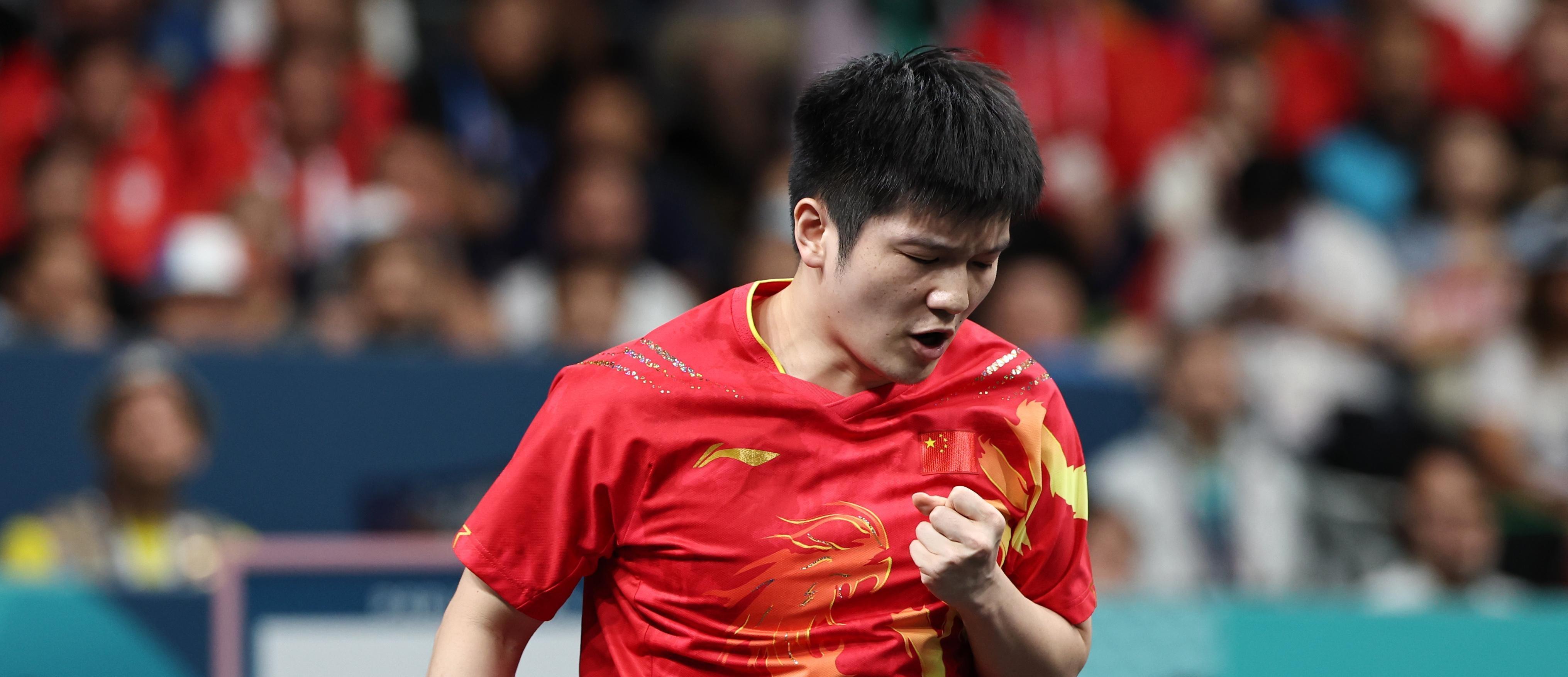 德国队险胜中国队，樊振东扛起全队