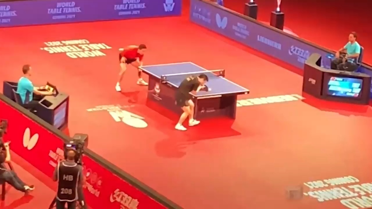 法国队碾压德国队，许昕惊艳四座